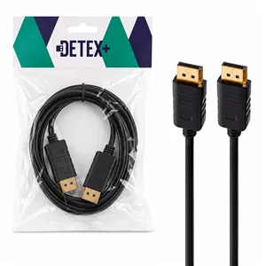 کابل تصویر Display Port طول 1.8 متر برند DETEX