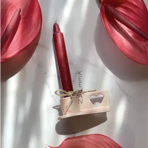 جاشمعی سرامیکی صورتی