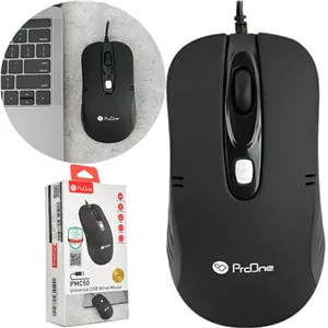 ماوس با سیم پرووان (ProOne) با اتصال USB مدل PMC50
