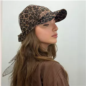 اسکارف نقاب دار توری پلنگی کد 80135