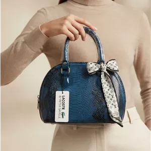 کیف زنانه پوست پلنگی سرمه ای LOUIS VUITTON ترند مد