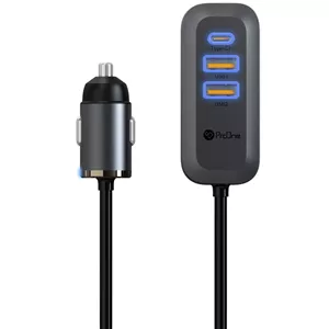 شارژر فندکی فست شارژ تایپ سی 100 وات پرووان PCG23