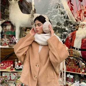 پالتو شنل نسکافه ای