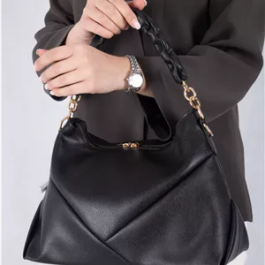 کیف دسته چروک لوزی بزرگ 875