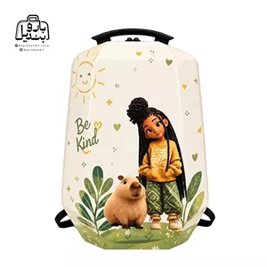 کوله‌پشتی مدرسه هارد کیس Marinox Marvel کد 1050 طرح دختر Girl