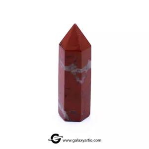 منشور سنگ جاسپر سرخ