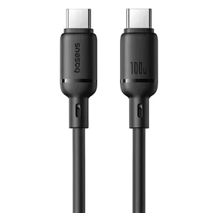 کابل تایپ‌سی به تایپ‌سی 100 وات دو متری بیسوس Baseus P10377704213 / CB000114 - شارژر و انتقال داده