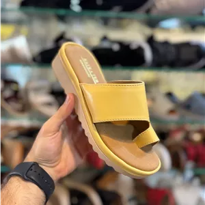 صندل طبی لاانگشتی زنانه رایکا زرد