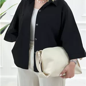 شومیز اورسایز آزاد زنانه کاملیا
