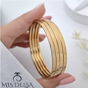 النگو آینه ای استیل 3 میل استیل