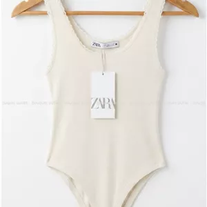 بادی سفید کبریتی زارا ZARA