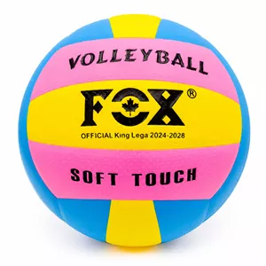 توپ والیبال سالنی FOX فوکس مدل Soft Touch King Lega طرح آلمان رنگی