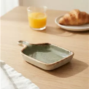 خرما خوری سرامیک تابه ای روستیک