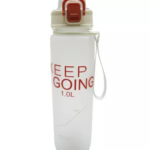 قمقمه ورزشی Unisex بدون برند Keep Going U