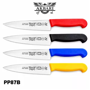 کارد آشپزخانه اکبری تیغه 6 اینچ فولاد ژاپن مدل PP87B