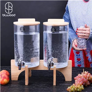 کلمن دوقلو شیشه‌ای ترکیبی Blwood