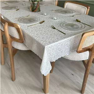 رومیزی رزین تاژ مدل پراگ سایز 320x150 سانتی‌متر