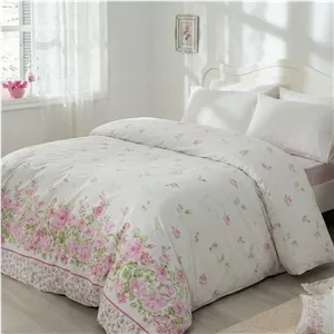 روکش لحاف پنبه انگلیش هوم مدل Rose Rain دو نفره سایز 260x220 سانتی‌متر 
