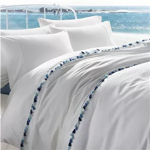 روکش لحاف پنبه انگلیش هوم مدل Wave یک نفره سایز 220x160 سانتی‌متر 