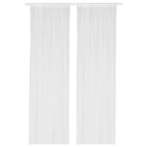 پرده ایکیا مدل LILL  سایز 280x300 بسته 2عددی