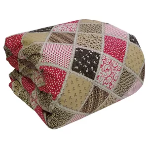 لحاف سندس مدل چهل تکه کد F967 دونفره سایز 220x190 سانتی متر 