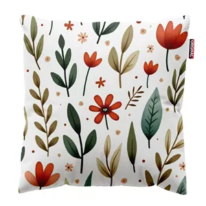کوسن پاد آفرین مدل گل و برگ ها کد 585 سایز 30*30 سانتی متر