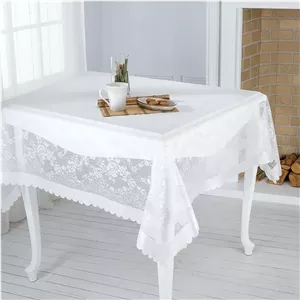 رومیزی انگلیش هوم مدل Lace سایز 220x145 سانتی‌متر