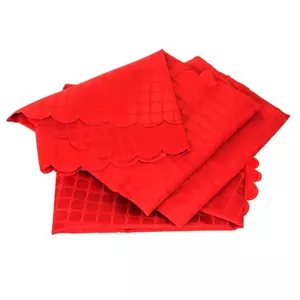 رومیزی پلی استر مستطیلی 180 × 150 رزین تاژ طرح چهارخونه