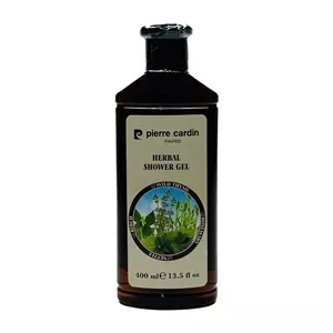 ژل شستشو بدن پیر کاردین مدل HERBAL با رایحه آویشن مناسب برای انواع پوست حجم 400 میلی‌لیتر