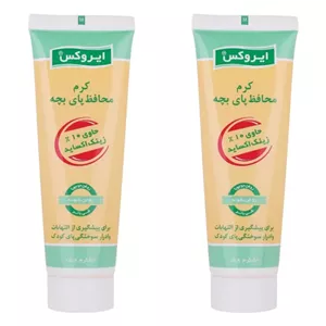 کرم محافظ پای کودک ایروکس مدل Nappy حجم 50 میلی لیتر بسته 2 عددی