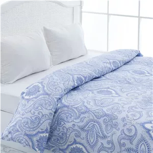 روکش لحاف ساتن-پنبه انگلیش هوم مدل Pure Paisley دو نفره سایز 220x200 سانتی‌متر 