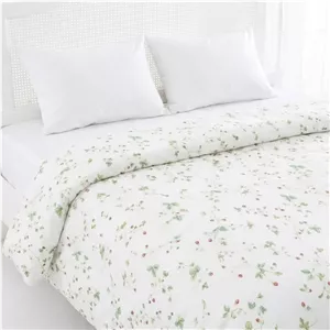 روکش لحاف پنبه انگلیش هوم مدل Strawberry دو نفره سایز 220x200 سانتی‌متر 