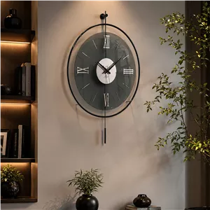 ساعت دیواری عقربه‌ای با نشانگر رومی اِلِنسی مدل رومنس
