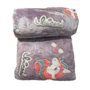 پتو مسافرتی 1 نفره ویراگیتا مدل تک شاخ per سایز 150x200 سانتی‌متر