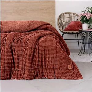 لحاف کاتن باکس مدل Wave Yorgan Tarcin C.K دونفره سایز 215*195 سانتی متر 