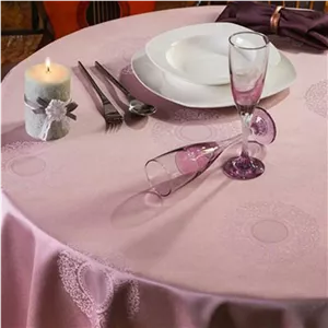 رومیزی رزین تاژ مدل رمانس سایز 150x150 سانتی‌متر