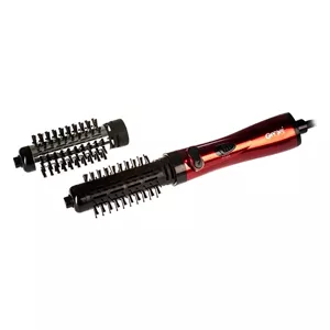 سشوار برس‌دار چرخشی 800 وات جیمی مدل GM-4829، موتور AC، وزن 450 گرم، المنت سرامیک، دارای سری برس‌دار گرد باریک، سری برس‌دار گرد پهن با ویژگی صاف‌کنندگی، حجم‌دهندگی، با قابلیت باد سرد