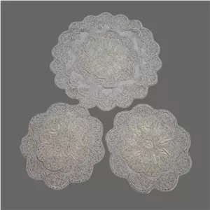 ست رومیزی 3 تکه  مدل حریر
