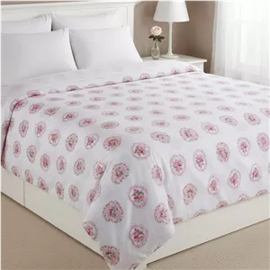 روکش لحاف ساتن-پنبه انگلیش هوم مدل Rose Passion  یک نفره سایز 220x160 سانتی‌متر 