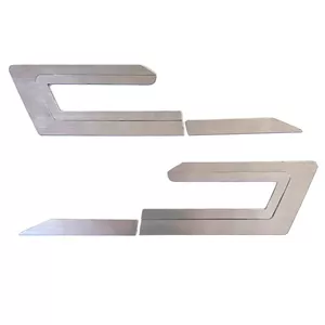 قاب زه چراغ راهنما رو گلگیر  نیرواناتیون طرح استیل مدل 01 مناسب برای تیبا و تیبا 2 مجموعه 4 عددی