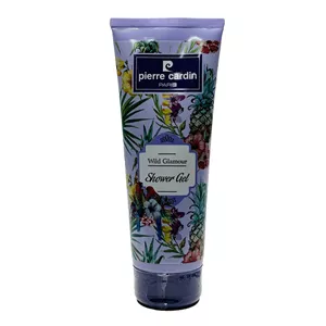 ژل شستشو بدن پیر کاردین مدل Glamour با رایحه گلهای وحشی مناسب برای انواع پوست حجم 250 میلی‌لیتر