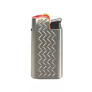 فندک گازی مدل مینی سنگی طرح زیگزاگ کد DKD-2106