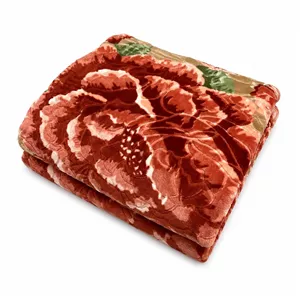 پتو 2 نفره مدل Elima تک رنگ سایز 220x240 سانتی‌متر