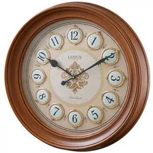 ساعت دیواری کواتز لوتوس مدل COOPER کد L012