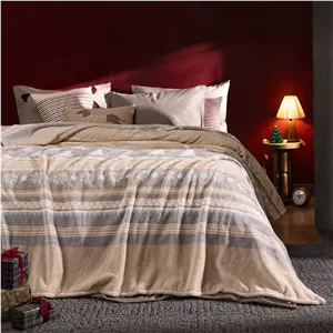 پتو 2 نفره مادام کوکو مدل Nozane سایز 220x200 سانتی‌متر