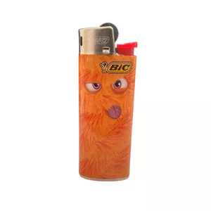 فندک گازی بیک طرح هیولای پشمالو کد 8-7
