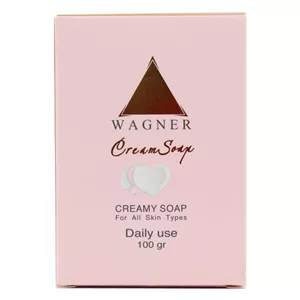 پن شستشو صورت واگنر مدل Cream مناسب برای پوست خشک و حساس وزن ۱۰۰ گرم