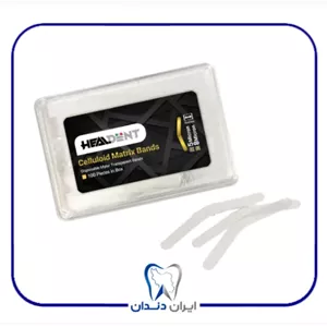 نوار سلولوییدی شفاف هلالی هیلدنت - HEALDENT Transparent celluloid tape