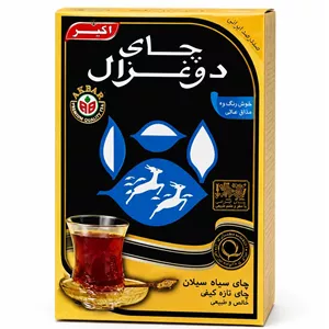 خرید چای دوغزال اکبر چای سیاه سیلانچای تازه و خوش‌عطر