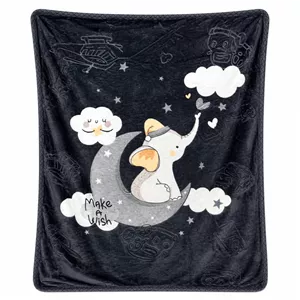 پتوکودک برند black eagle کد۱۱ (فیل طوسی تیره)